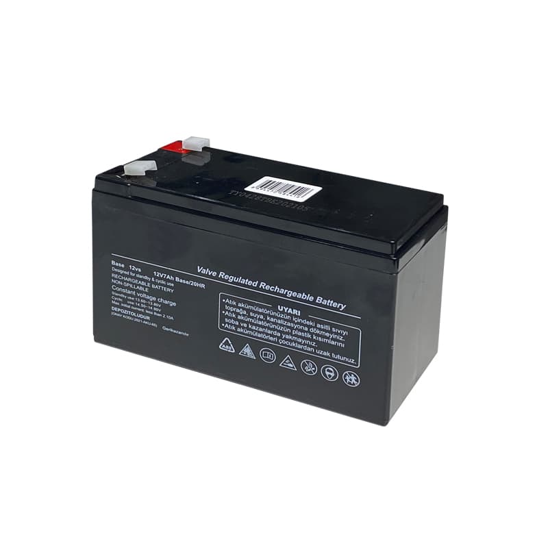AKÜ-7A-12V-E Ekonomik Alarm Paneli Aküsü