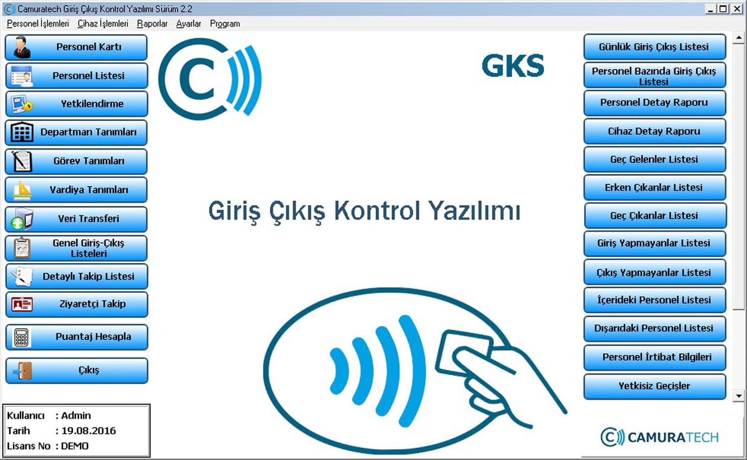 M PDKS YAZILIMI